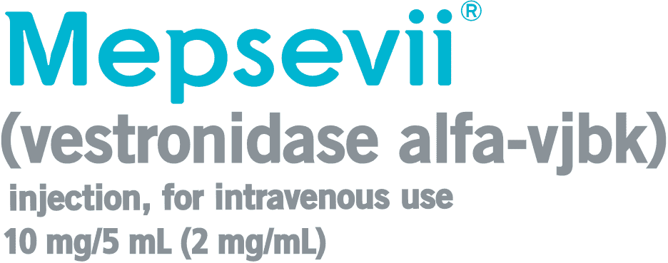 Mepsevii (vestronidase alfa-vjbk) logo