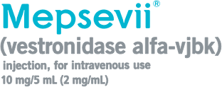 Mepsevii (vestronidase alfa-vjbk) logo
